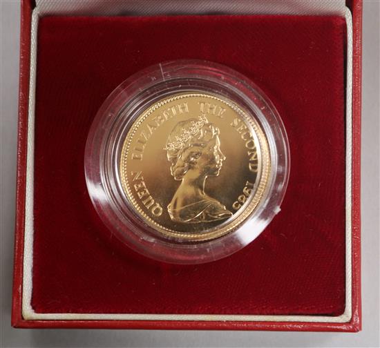 A Royal Mint Hong Kong 22ct gold Lunar Year $1000 coin,